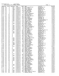 Winterfest 5K 02/03/2013 Race Results BY OVERALL FINISH Page ...