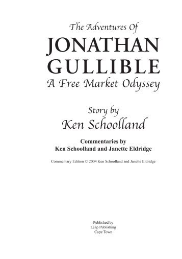 The Adventures of Jonathan Gullible - Bastiat Institute