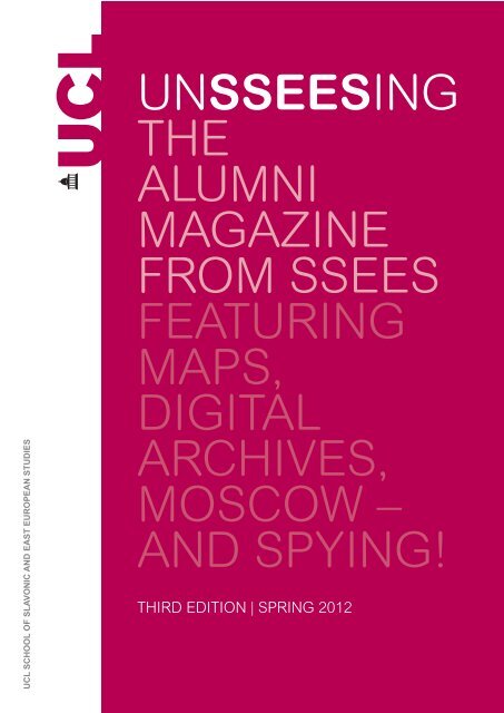 UNSSEESING THE ALUMNI MAGAZINE FROM SSEES ...