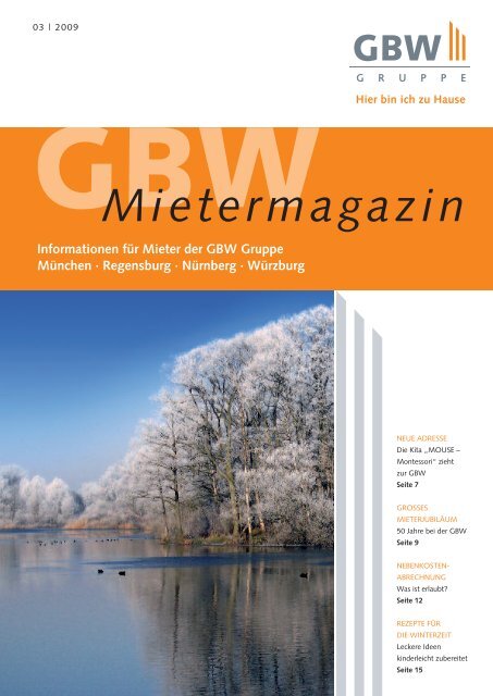 Mietermagazin - GBW Gruppe