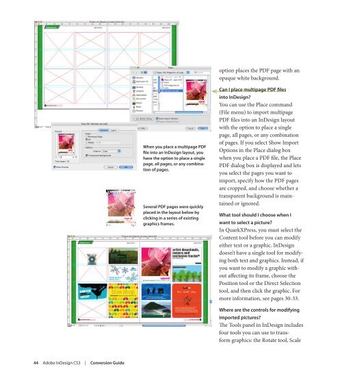 Quark to InDesignCS3 Conversion Guide - InDesign User Group