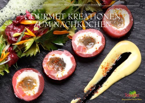 gourmet kreationen zum nachkochen - Ausgezeichnet-geniessen.de