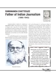 Ramananda Chatterjee - Father of Indian journalism - Media Mimansa