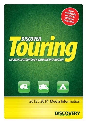 Discover Touring 2013/2014 media pack - dmgpublishing.co.uk