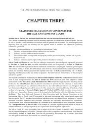 A03 : Chapter Three Trade & Carriage Part 1 - NADR