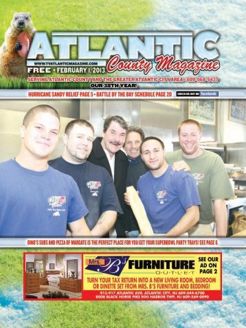 Serving Lunch & Dinner - TV Atlantic Magazine Online!