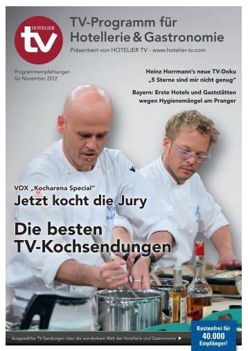 HOTEL TV PROGRAMM - medienunternehmung