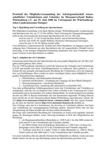 25. Juni 2008 - Arbeitsgemeinschaft wissenschaftlicher ...