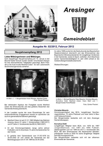 Ausgabe 02/2012 - Aresing