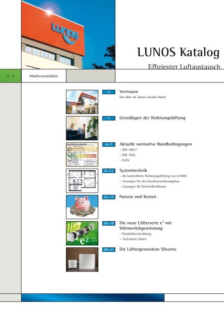 LUNOS Gesamtkatalog - silvento.de