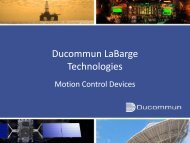 Ducommun LaBarge Technologies - Ducommun Incorporated