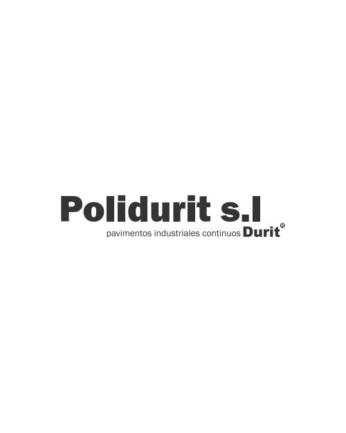 Untitled - POLIDURIT, pavimentos continuos de magnesita