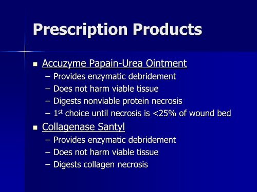 Wound Cleansing and Dressing Selection