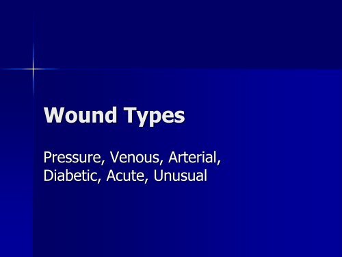 Wound Cleansing and Dressing Selection