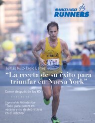 “La receta de su éxito para triunfar en Nueva York” - Santiago Runners