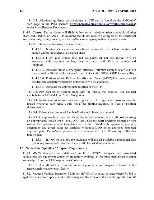 AFI 11-2C-130v3 - BITS