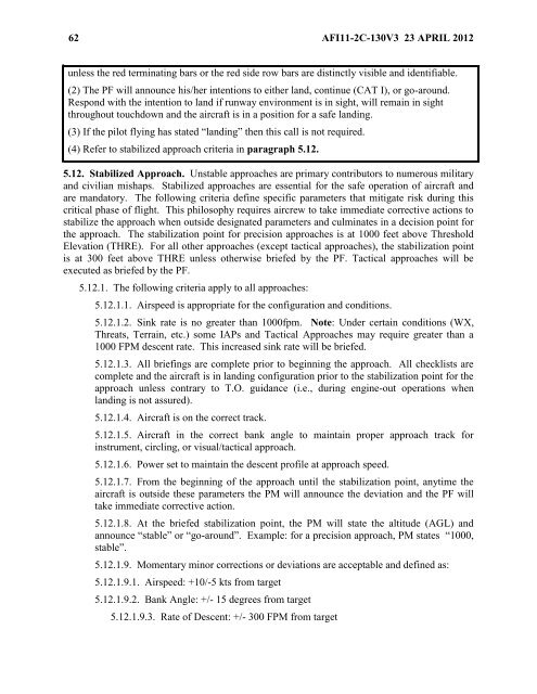 AFI 11-2C-130v3 - BITS