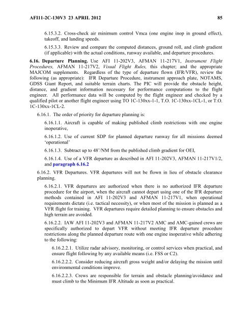 AFI 11-2C-130v3 - BITS