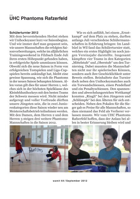 Wasterkinger Mitteilungsblatt September - Gemeinde Wasterkingen