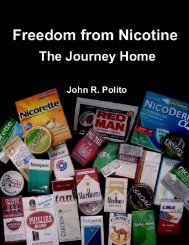 Freedom from Nicotine - The Journey Home, by John R ... - WhyQuit