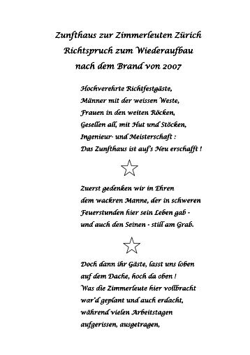 Richtspruch 28 11 08 - Holzbau-Oberholzer.ch