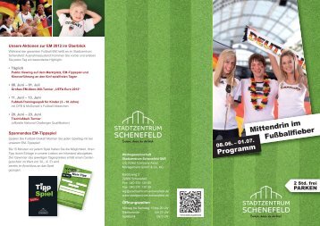 Mittendrin im FuÃŸballfi eber - Stadtzentrum Schenefeld