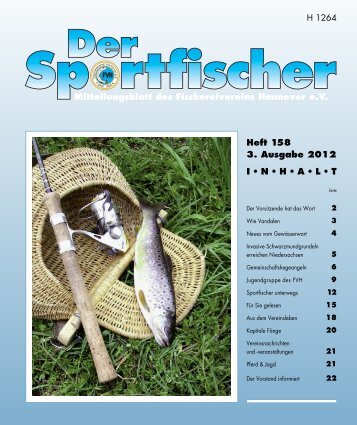 Mitteilungsblatt des Fischereivereins Hannover ... - FV Hannover e.V.