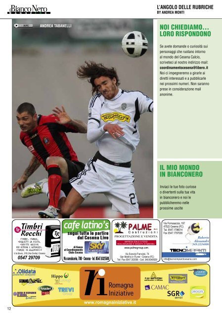 07/12/2012 ANNO 3 - N° 9 - Cesena