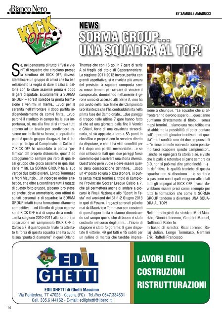 07/12/2012 ANNO 3 - N° 9 - Cesena