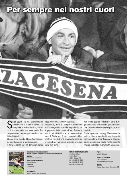 16/02/2012 Anno 2 - N° 11 - Cesena
