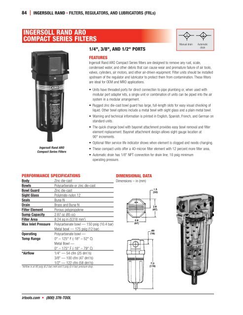 ingersoll rand aro compact series - ToolSmith