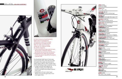 Catalogo Biciclette - Cinelli