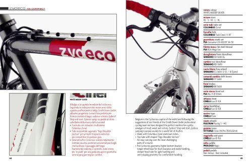 Catalogo Biciclette - Cinelli
