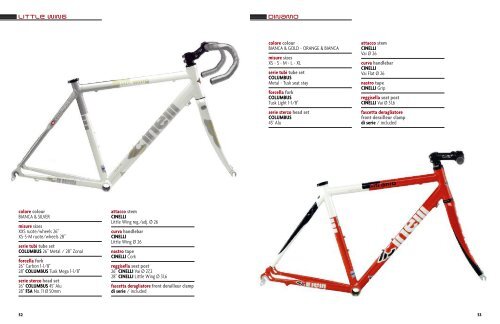 Catalogo Biciclette - Cinelli