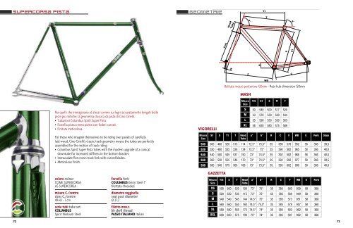 Catalogo Biciclette - Cinelli