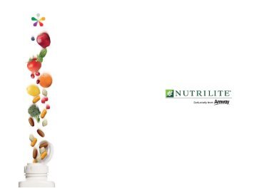 NUTRILITE press kit 2012 - Amway Italia Newsroom