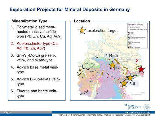 Mineral exploration in Germany - Deutsche Rohstoffagentur