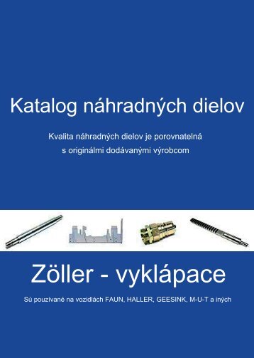 Zöller - vyklápace