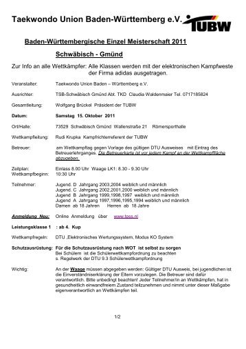 Angefügte Datei - Taekwondo-Union Baden-Württemberg