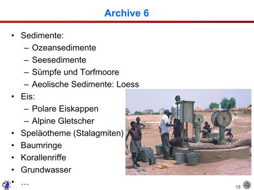 Isotope und Klima - Institut für Umweltphysik