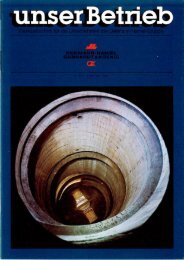 unser Betrieb - Deilmann-Haniel Shaft Sinking