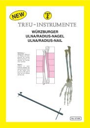 würzburger ulna/radius-nagel ulna/radius-nail - TREU-Instrumente ...