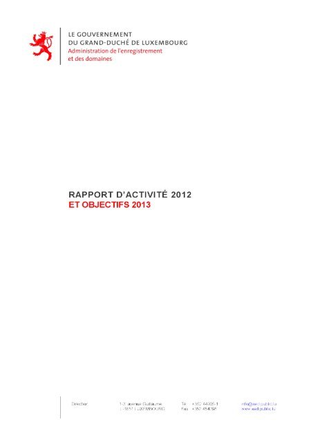 RapportActiviteAED2012