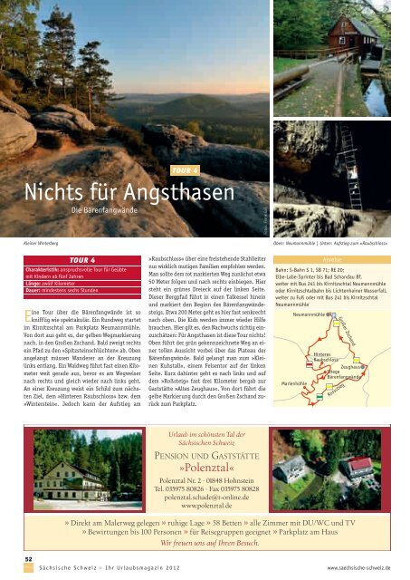 Sächsische Schweiz und Elbsandsteingebirge