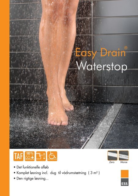 Waterstop - Easy Drain