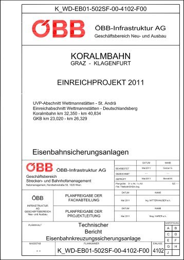 Technischer Bericht Eisenbahnkreuzungssicherungsanlage (pdf 2,6 ...