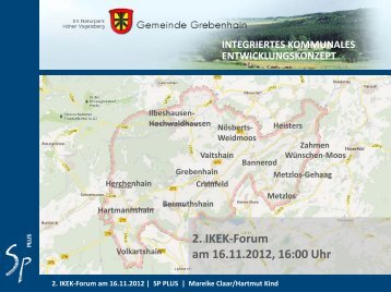 2. IKEK-Forum am 16.11.2012, 16:00 Uhr - Grebenhain