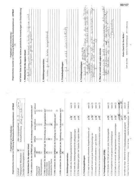 Diagnostik und Förderung Mathematischer Basiskompetenzen im ...