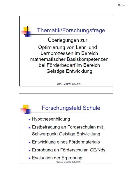 Diagnostik und Förderung Mathematischer Basiskompetenzen im ...