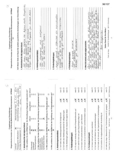 Diagnostik und Förderung Mathematischer Basiskompetenzen im ...